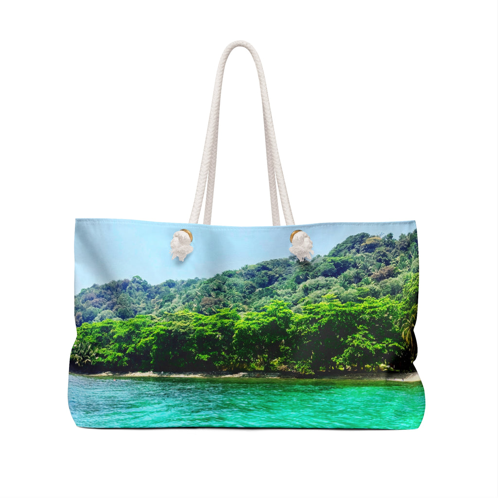 Punta Sal Beach Honduras Weekender Bag – Tropical Caribbean Travel Bag