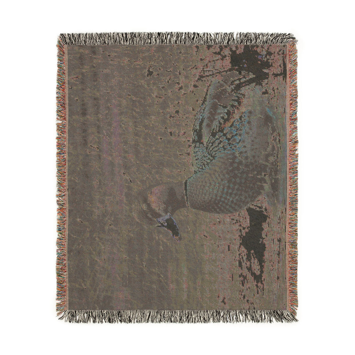 Mallard Duck — Poli Roam Woven Blanket
