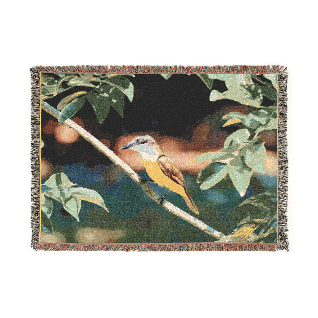 Great Kiskadee  — Poli Roam Woven Blanket