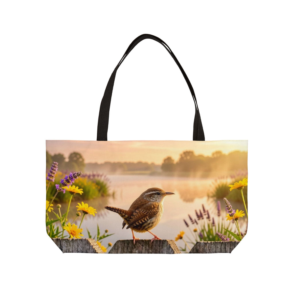 Carolina Wren Bird Weekender Tote Bag