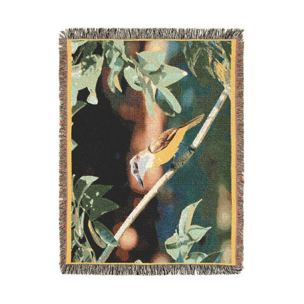 Great Kiskadee  — Poli Roam Woven Blanket