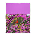 Northern Cardinal Quilted Throw