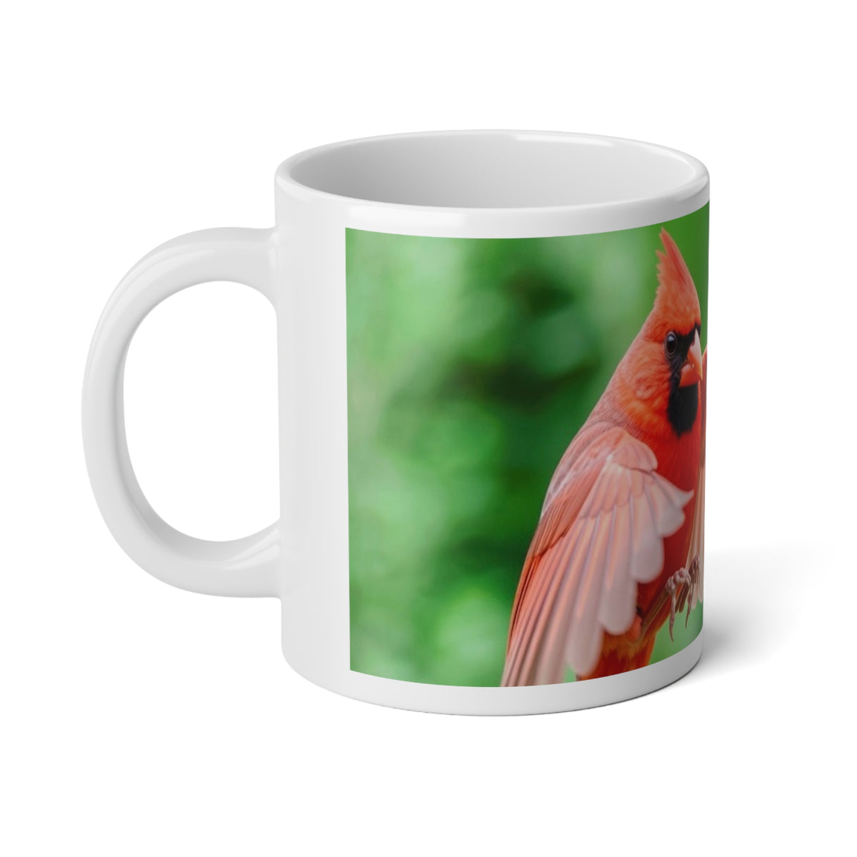 Northern Cardinal - Poli Roam Jumbo Mug, 20oz