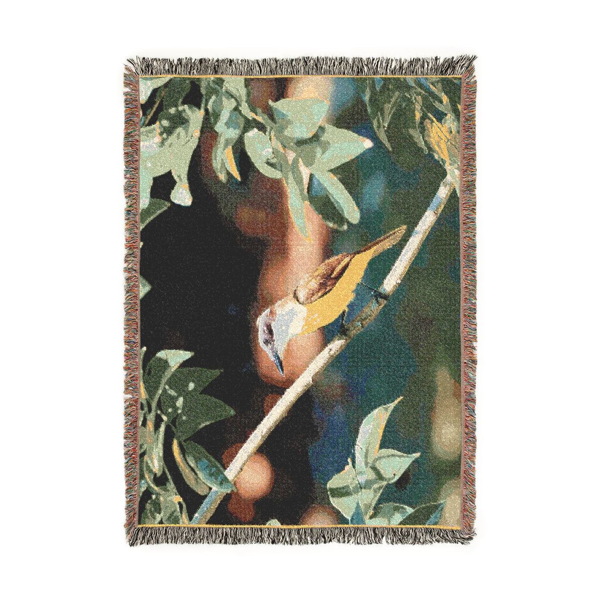 Great Kiskadee  — Poli Roam Woven Blanket