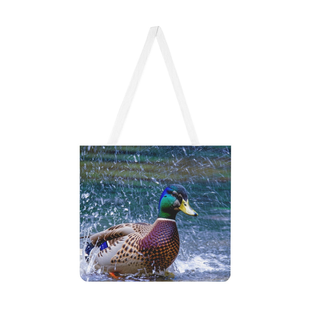 Mallard Duck Shoulder Tote Bag (AOP)