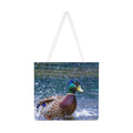 Mallard Duck Shoulder Tote Bag (AOP)