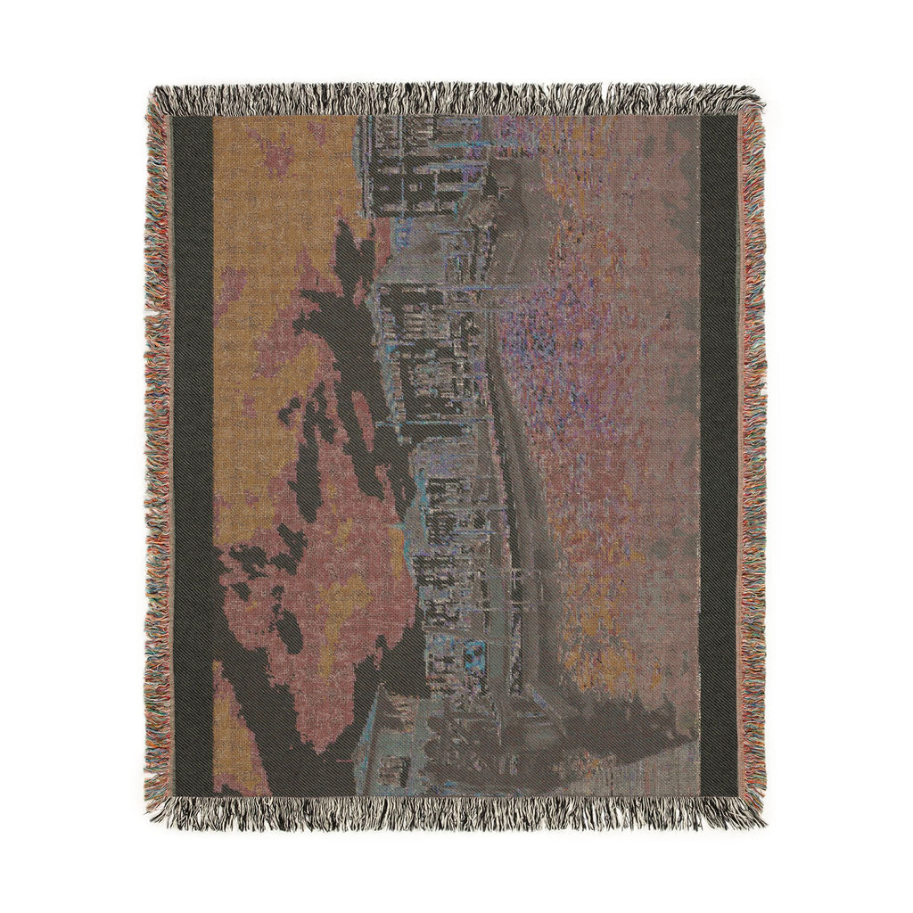 Venice Italy Woven Blanket