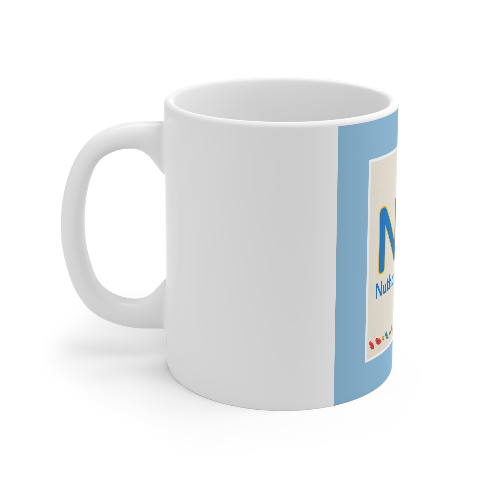 Nuthatch Bird 11oz White Mug