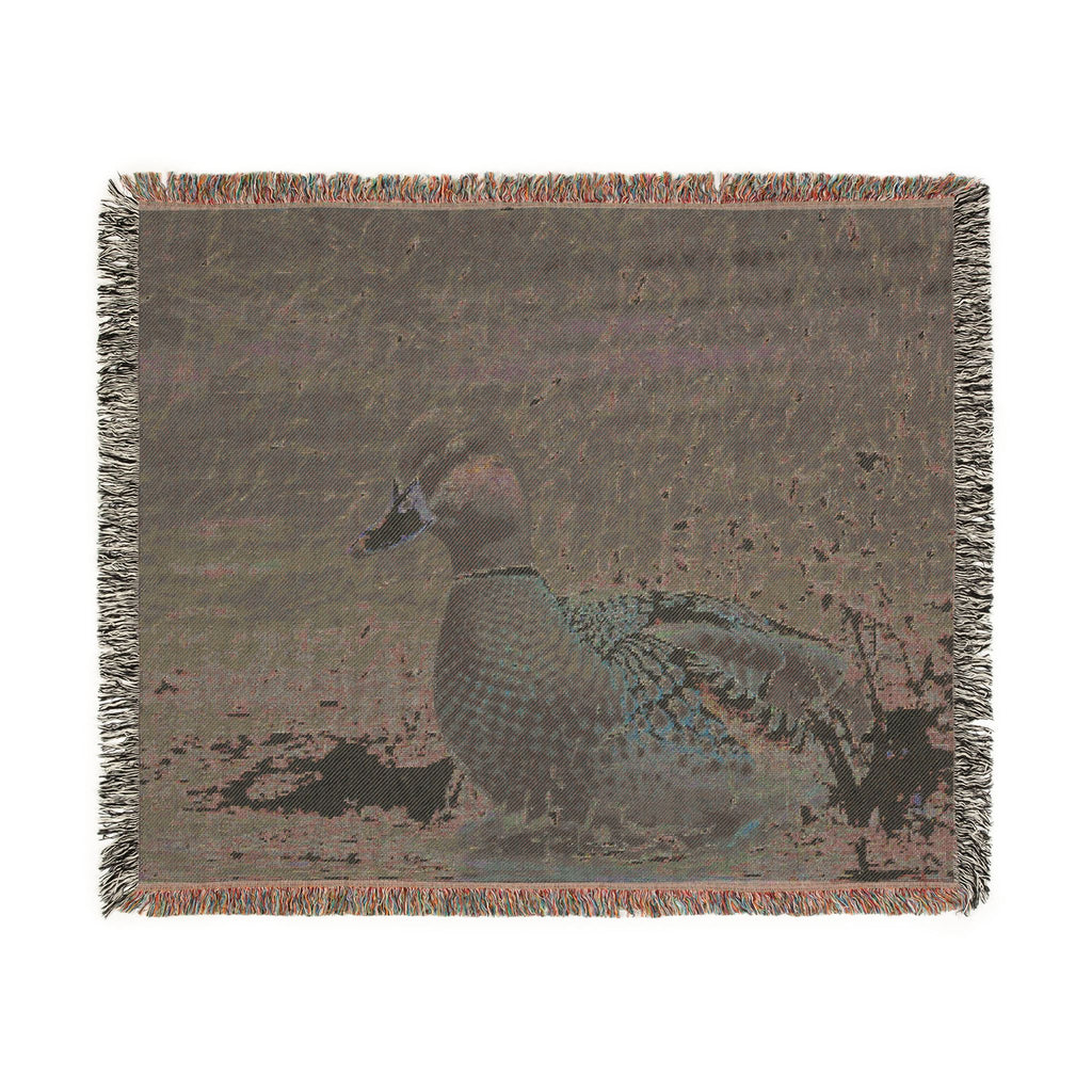 Mallard Duck — Poli Roam Woven Blanket