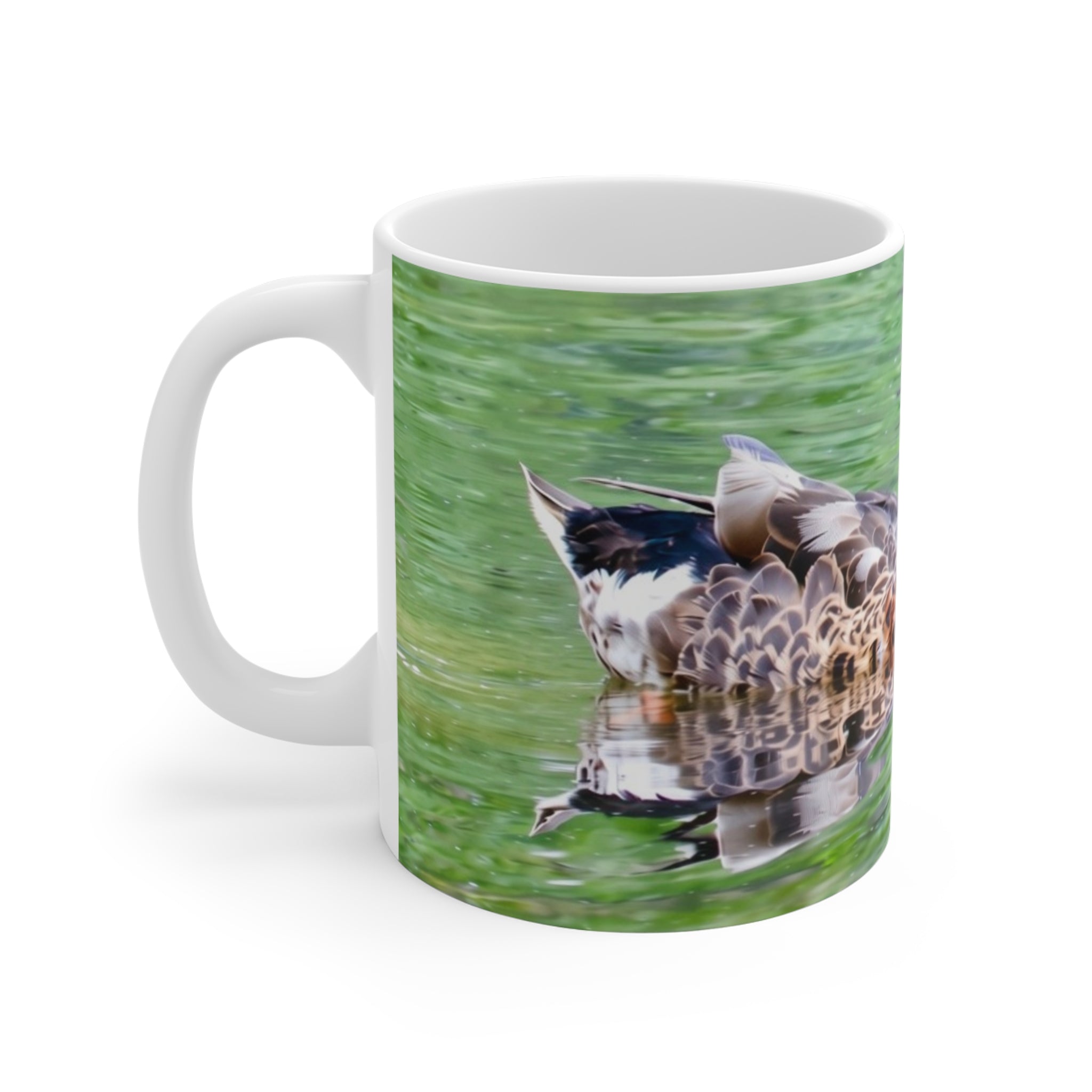 Mallard Duck Ceramic Mug 11oz – Nature Wildlife Coffee Cup