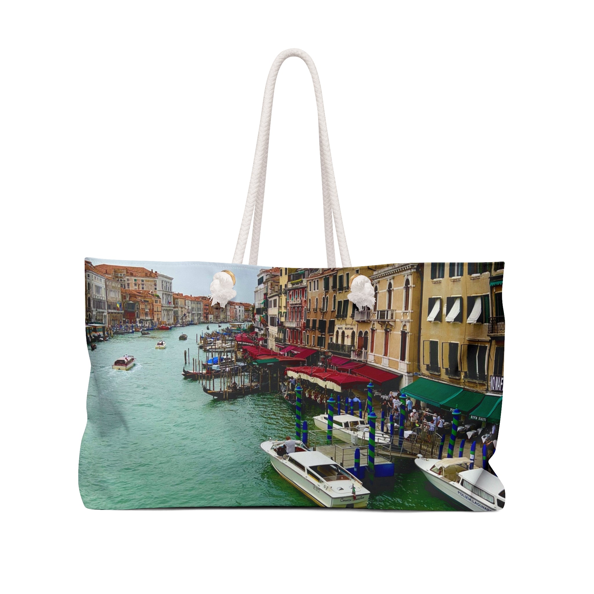 Venice Canal Italy Weekender Bag – Italian Travel Carry-On Bag