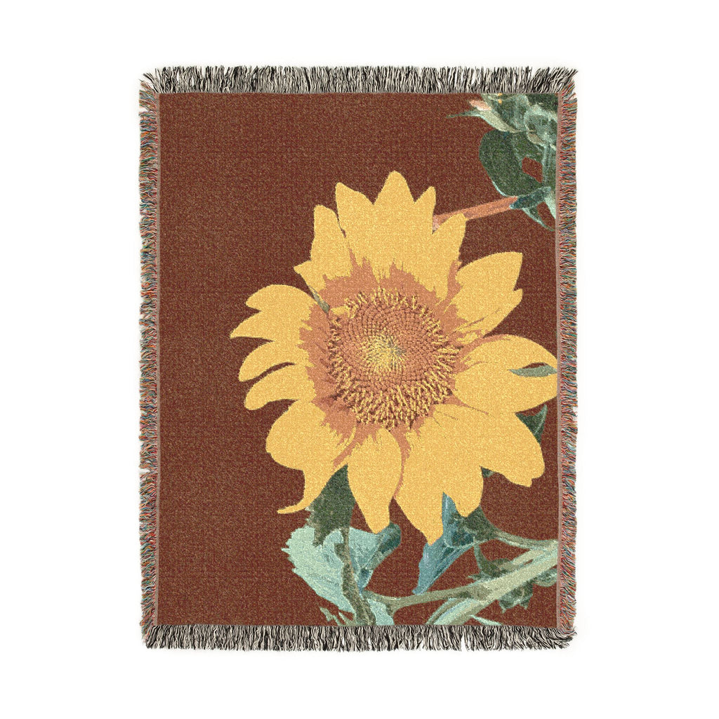 Sunflower— Poli Roam Woven Blanket