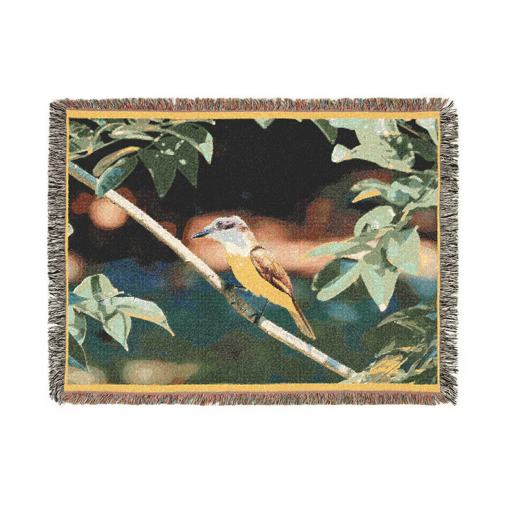 Great Kiskadee  — Poli Roam Woven Blanket