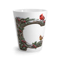 Winter Cardinal Latte Mug