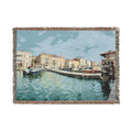 Venice Italy Woven Blanket