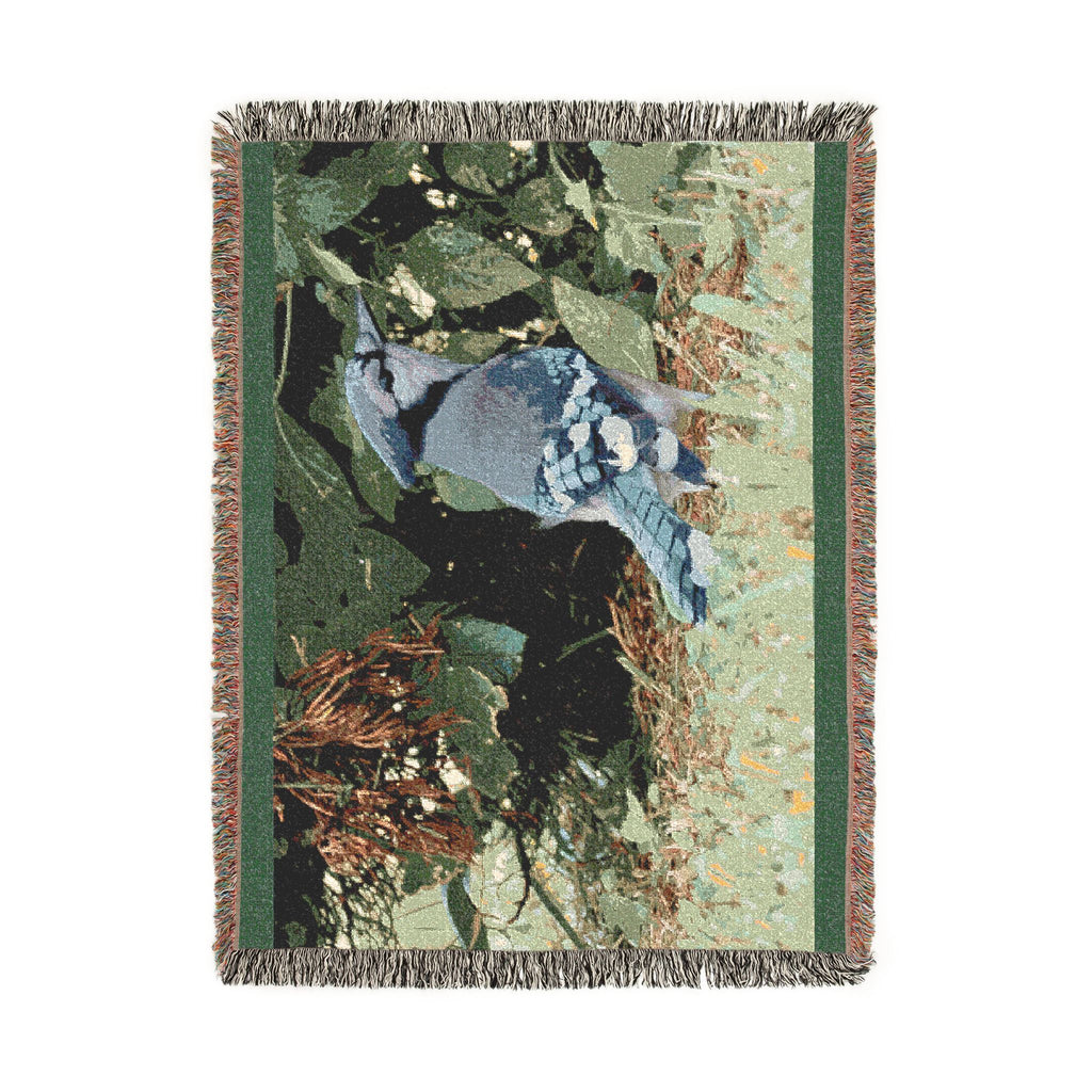 Blue Jay  — Poli Roam Woven Blanket