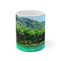 Punta Sal Honduras Ceramic Mug 11oz – Tropical Beach Coffee Cup