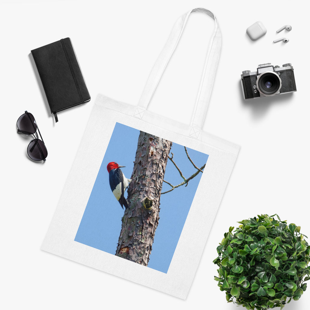 Woodpecker Cotton Tote