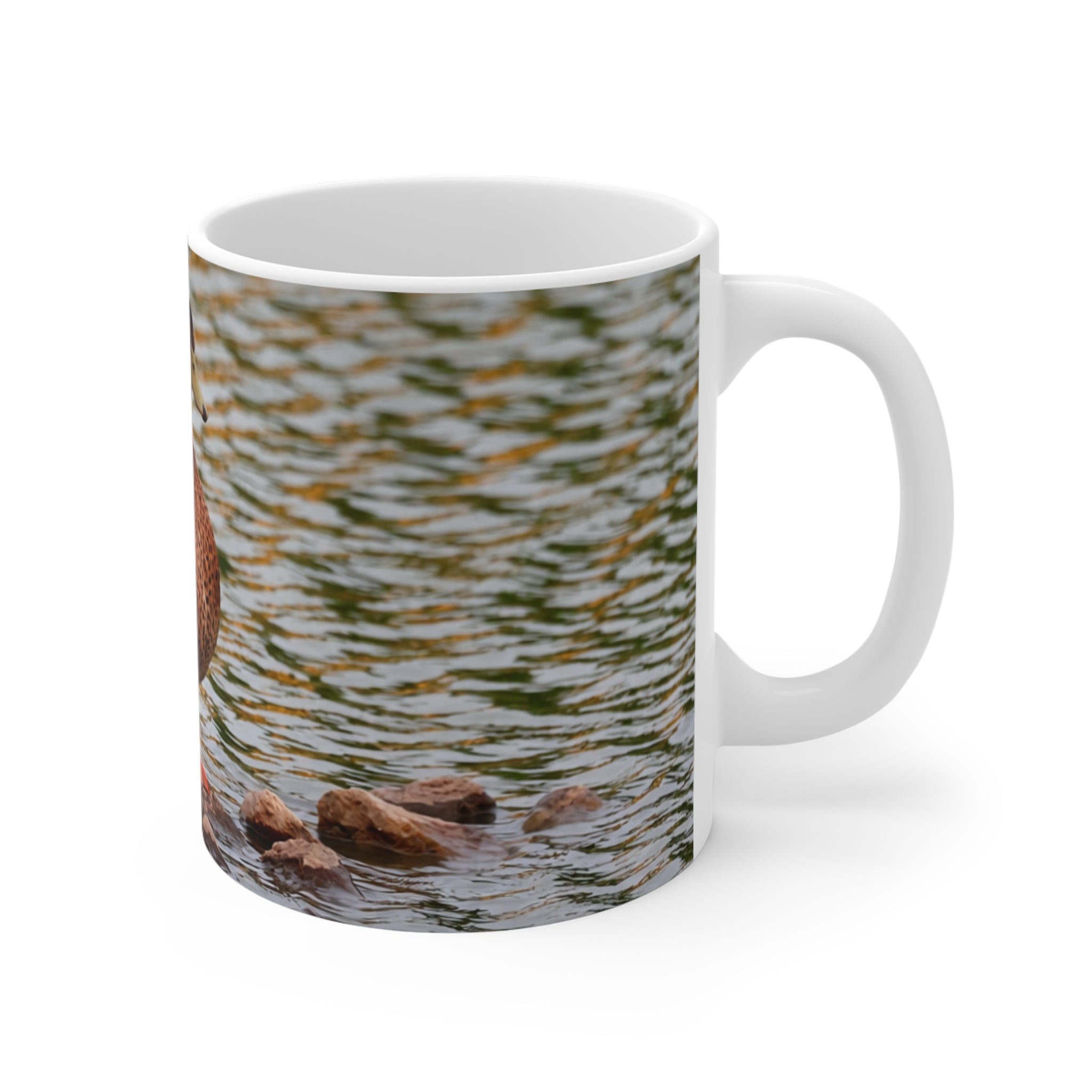 Female Mallard Duck Ceramic Mug 11oz – Nature Wildlife Coffee Cup