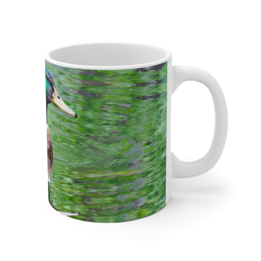 Mallard Duck Ceramic Mug 11oz – Nature Wildlife Coffee Cup