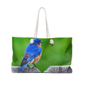 Eastern Blue Bird Weekender Bag
