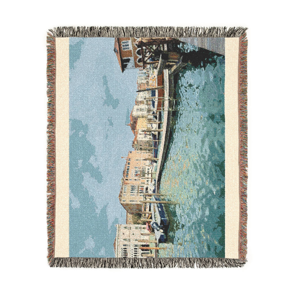 Venice Italy Woven Blanket