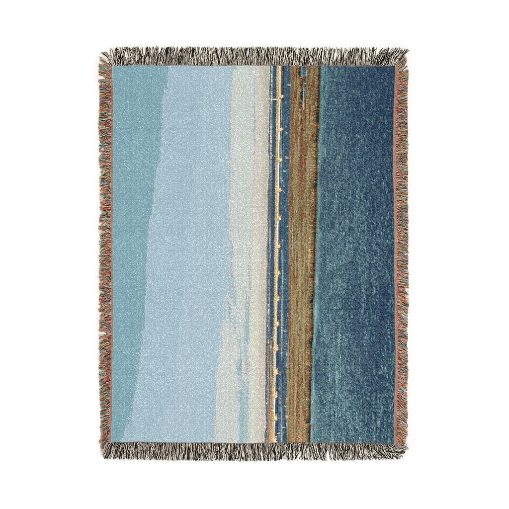 Chincoteague Island  Woven Blanket