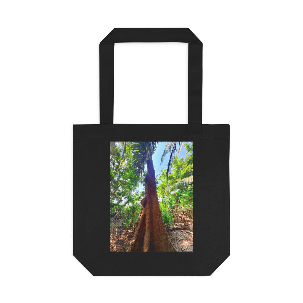 Punta Sal Forest Honduras Cotton Tote Bag – Tropical Nature Carry Bag