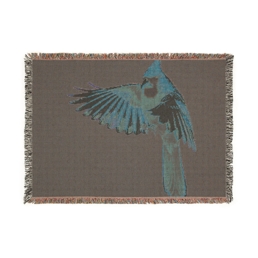 Northern Cardinal — Poli Roam Woven Blanket