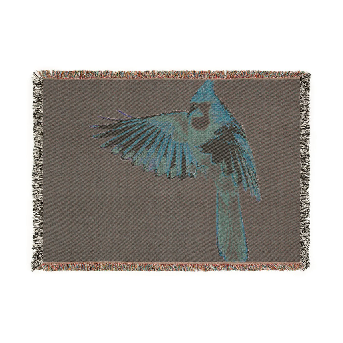 Northern Cardinal — Poli Roam Woven Blanket
