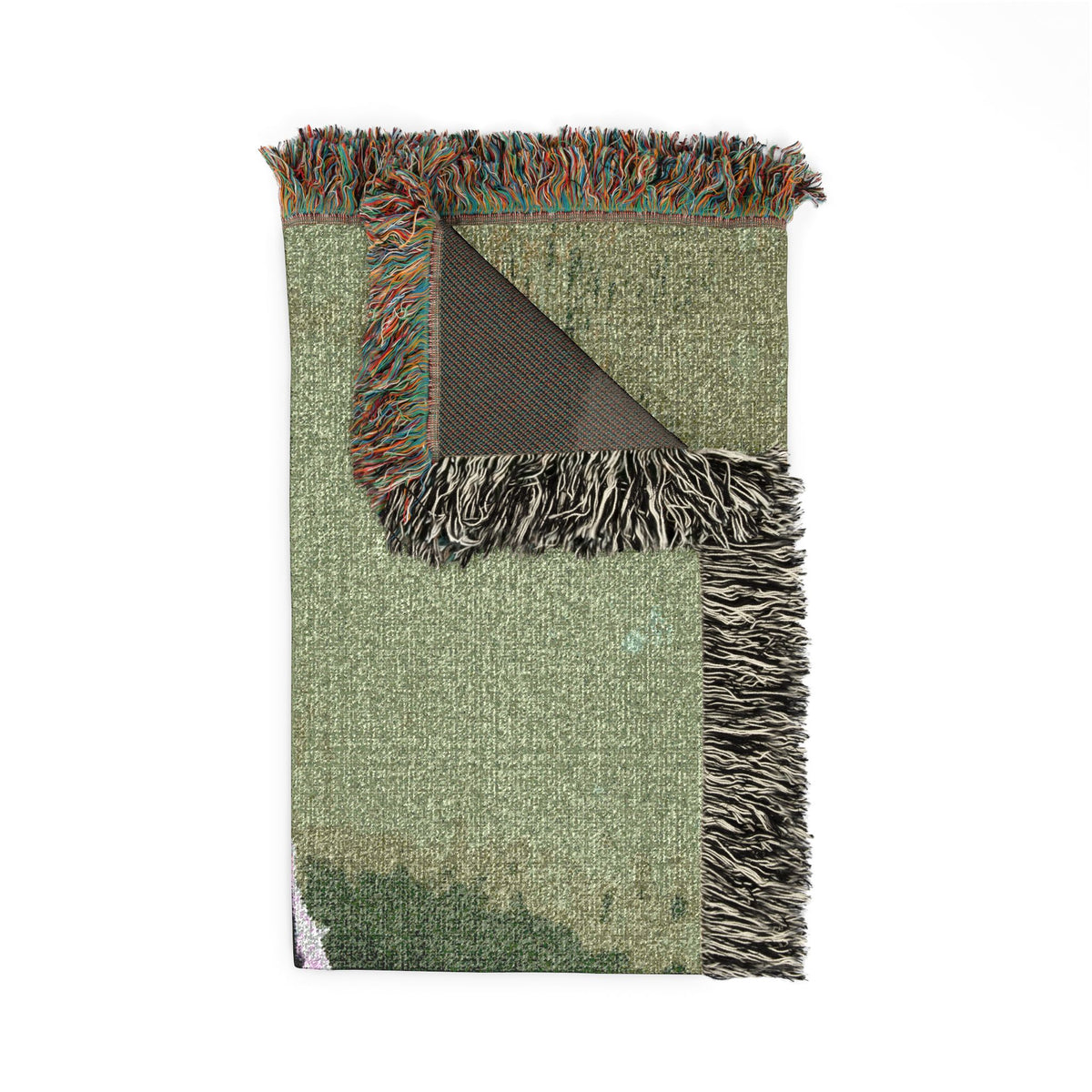 Great Blue Heron — Poli Roam Woven Blanket