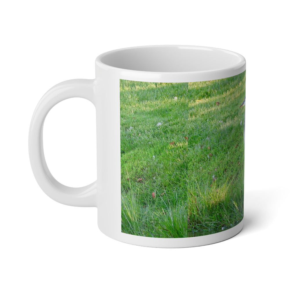 Great Blue Heron - Poli Roam Jumbo Mug, 20oz