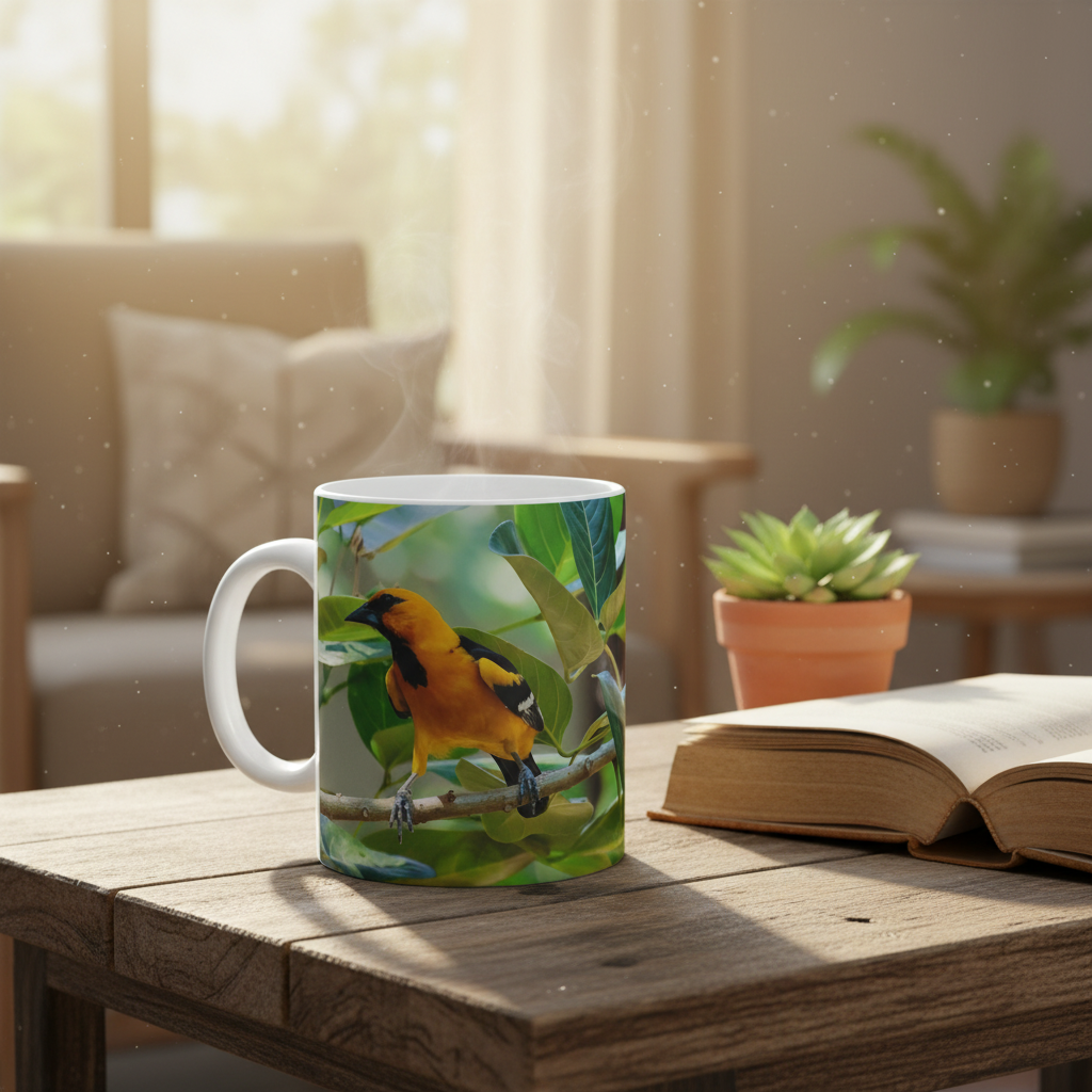 Oriole Bird Mug 11oz