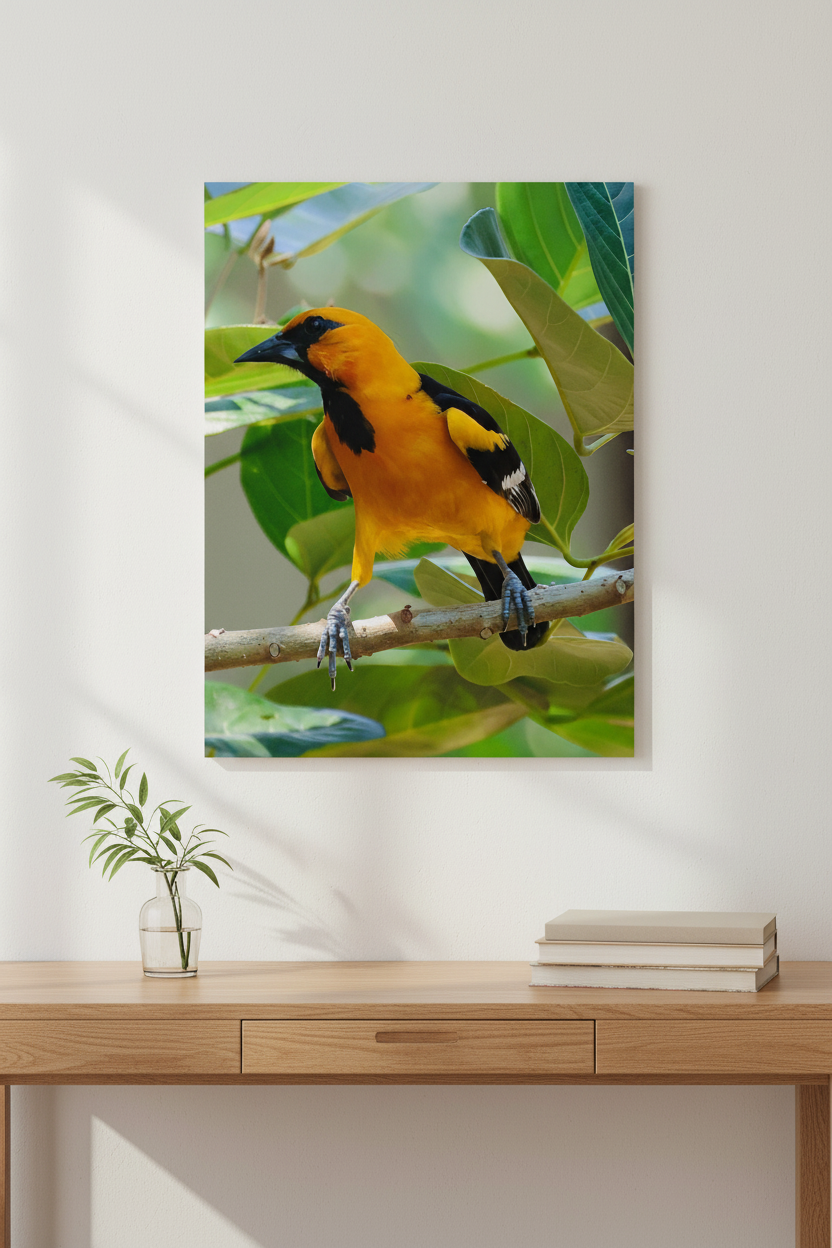 Orioles Bird Satin Posters (300gsm)