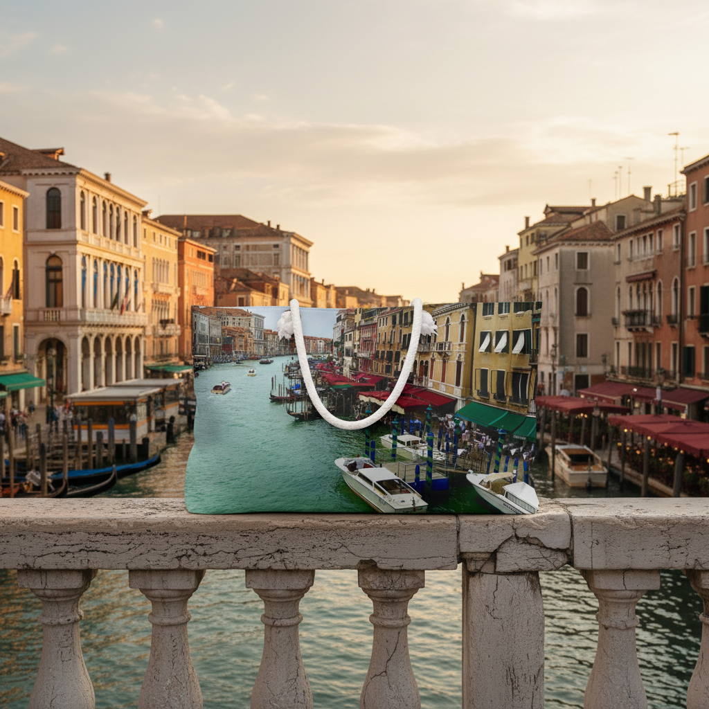 Venice Canal Italy Weekender Bag – Italian Travel Carry-On Bag